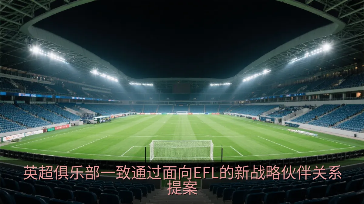 英超俱乐部一致通过面向EFL的新战略伙伴关系提案